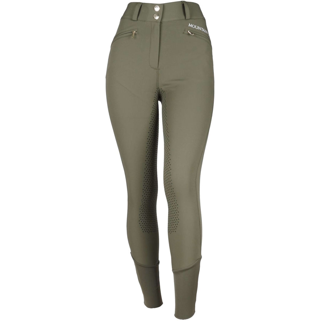Mountain Horse Pantaloni da Equitazione Diana Verde