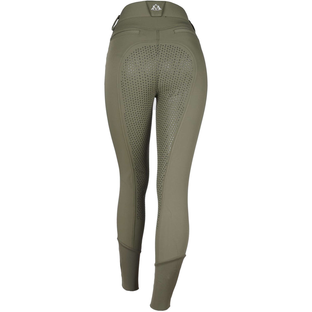 Mountain Horse Pantaloni da Equitazione Diana Verde