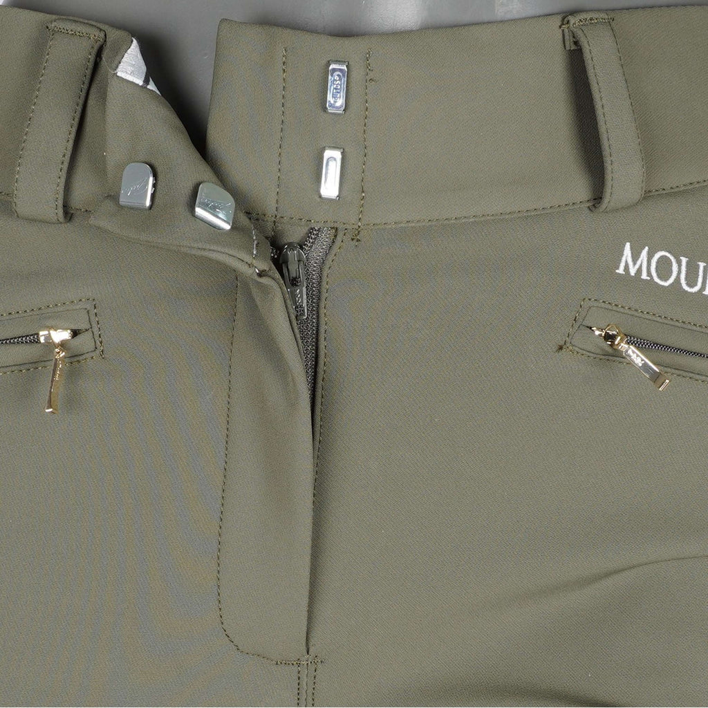 Mountain Horse Pantaloni da Equitazione Diana Verde