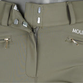 Mountain Horse Pantaloni da Equitazione Diana Verde