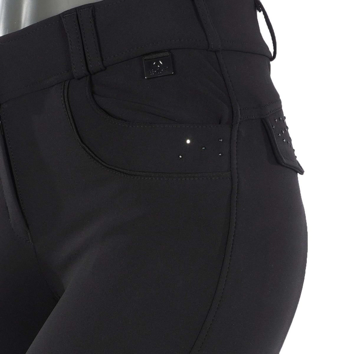 ELT Pantaloni da Equitazione Kassandra High Waist Nero