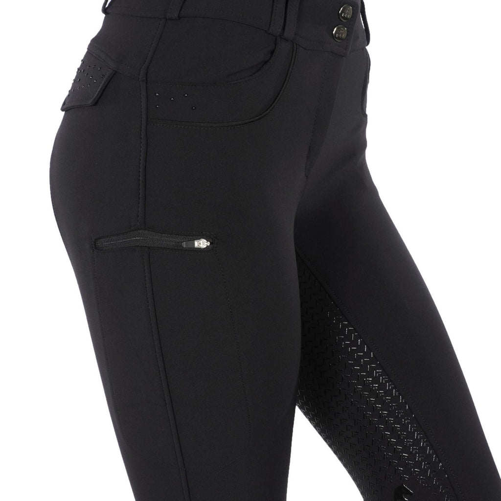 ELT Pantaloni da Equitazione Kassandra High Waist Nero