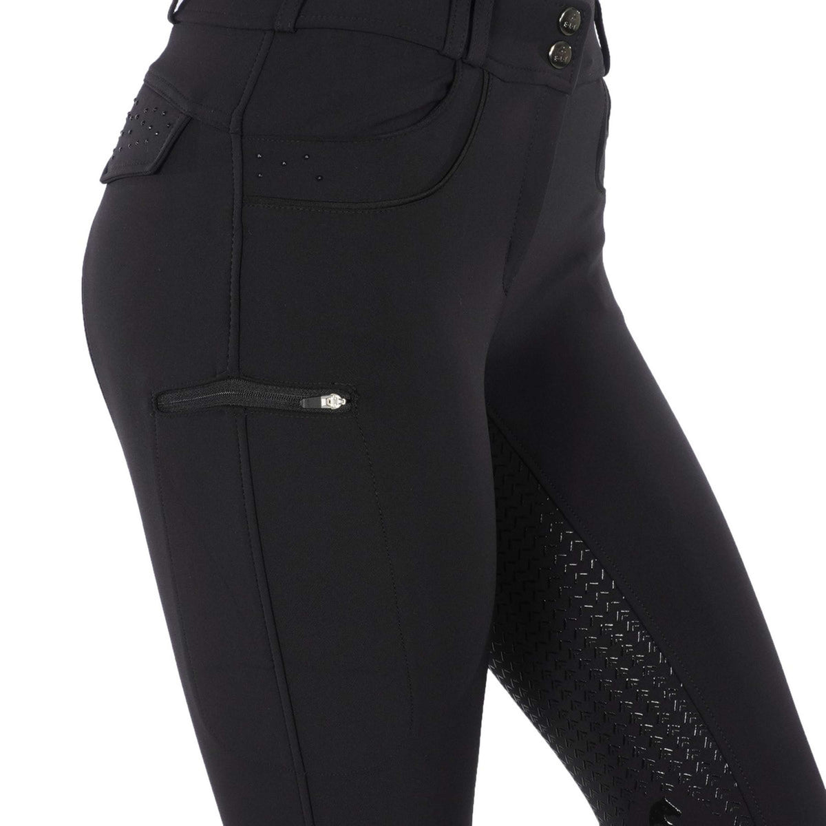 ELT Pantaloni da Equitazione Kassandra High Waist Nero