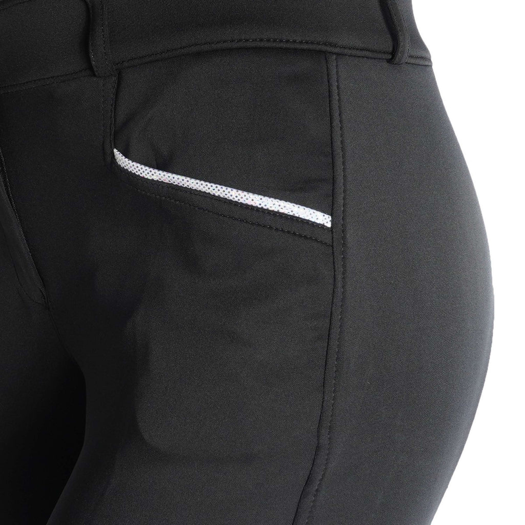 EQUITHÈME Pantaloni da Equitazione Claudine Nero