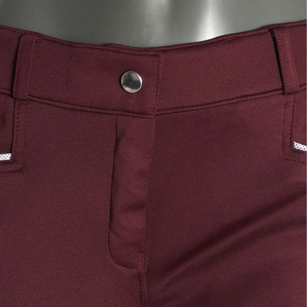 EQUITHÈME Pantaloni da Equitazione Claudine Bordeaux