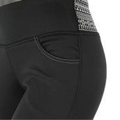 EQUITHÈME Leggings da Equitazione Tatiana Nero