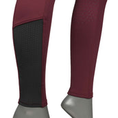 EQUITHÈME Leggings da Equitazione Brigitte Bordeaux