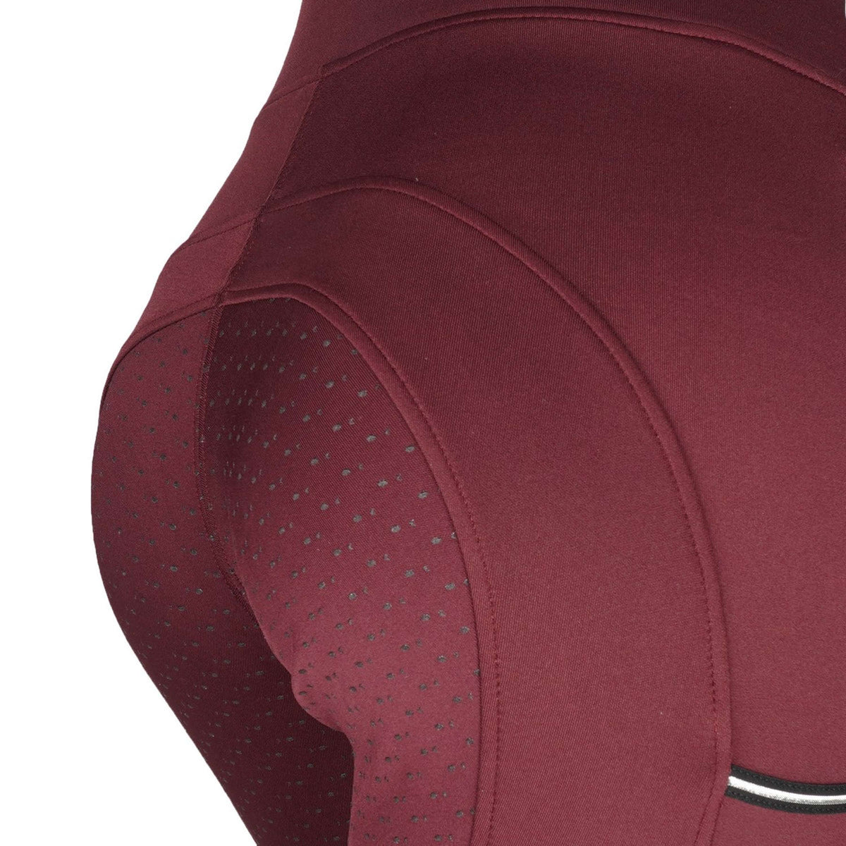 EQUITHÈME Leggings da Equitazione Brigitte Bordeaux