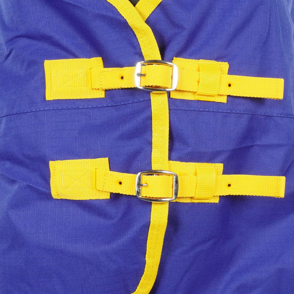 Weatherbeeta Comfitec Classic Standard Neck Medium Blu/Limone