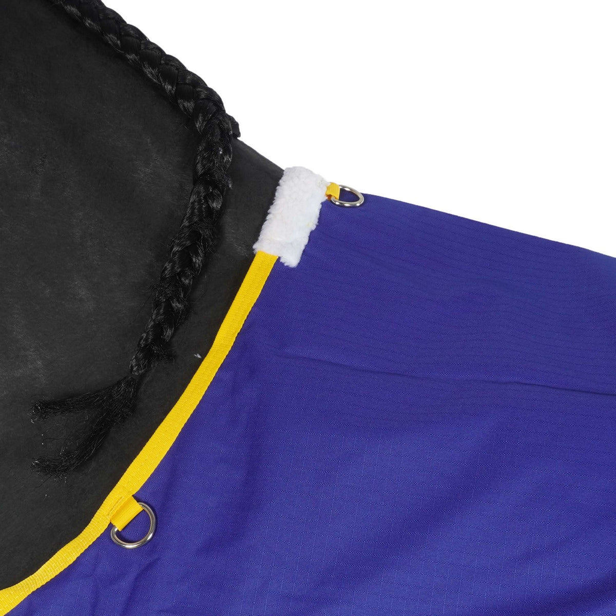 Weatherbeeta Comfitec Classic Standard Neck Medium Blu/Limone
