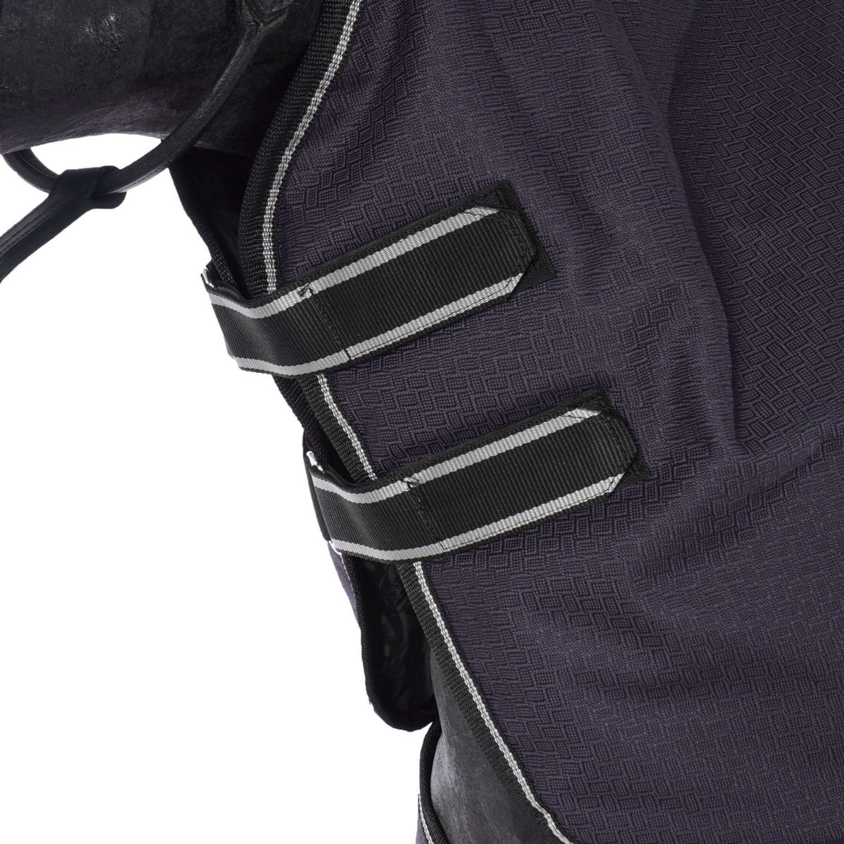 Weatherbeeta Comfitec Plus Dynamic II Detach-A-Neck Medium Nero/Rosso/Argento