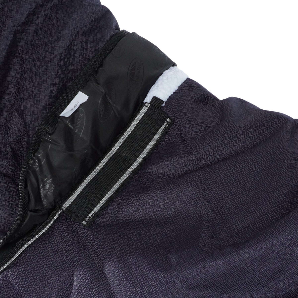 Weatherbeeta Comfitec Plus Dynamic II Detach-A-Neck Medium Nero/Rosso/Argento
