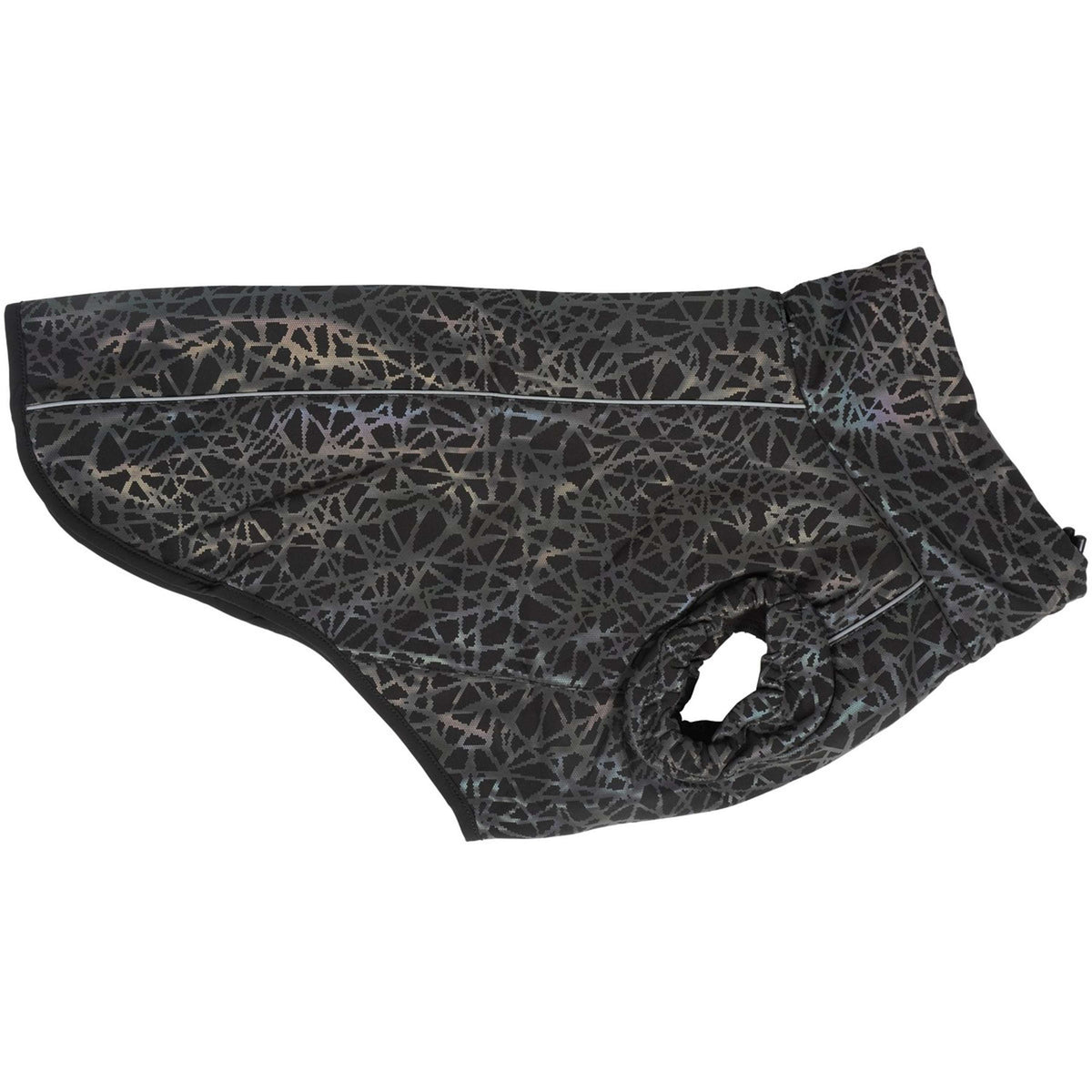 WeatherBeeta Cappotto per Cane ComFiTec Reflective Print Active Nero/Arcobaleno