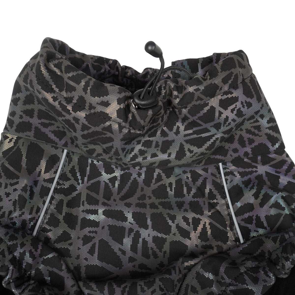 WeatherBeeta Cappotto per Cane ComFiTec Reflective Print Active Nero/Arcobaleno