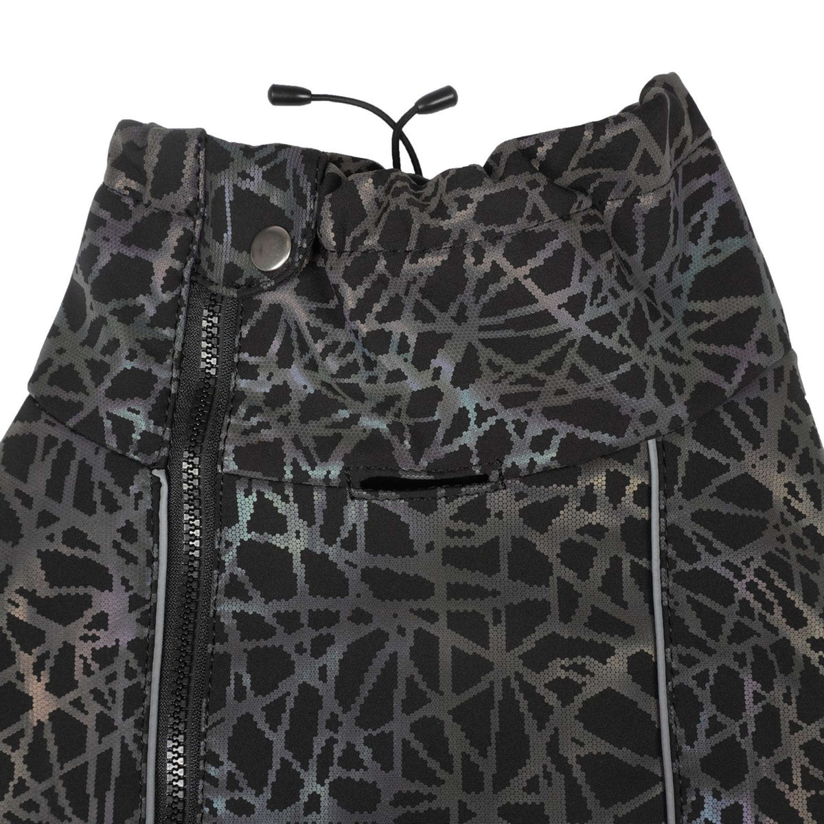 WeatherBeeta Cappotto per Cane ComFiTec Reflective Print Active Nero/Arcobaleno