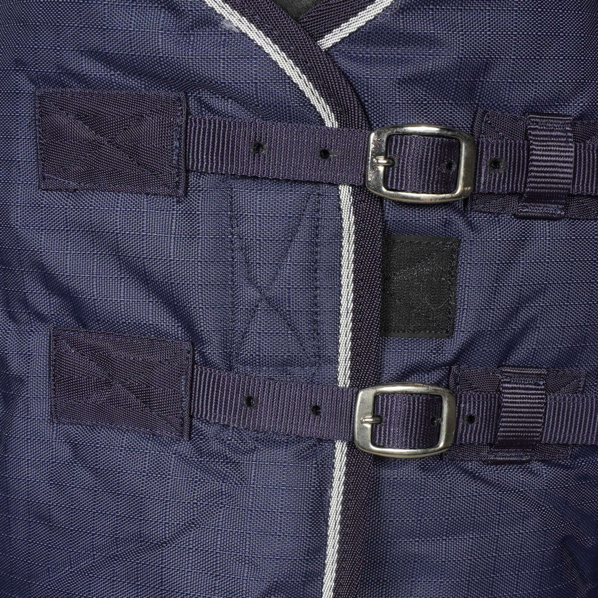 WeatherBeeta Coperta da scuderia 1200D Standard Neck Medium Blu marino/bianco