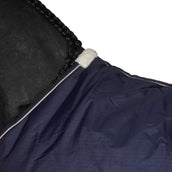 WeatherBeeta Coperta da scuderia 1200D Standard Neck Medium Blu marino/bianco
