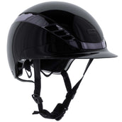 Pikeur Casco da equitazione AirLuxe CHROME Nero lucido