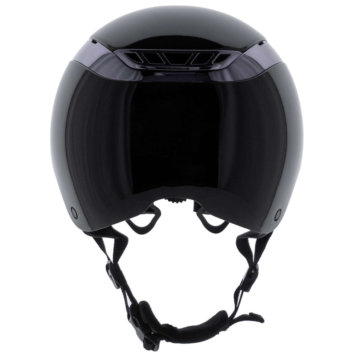 Pikeur Casco da equitazione AirLuxe CHROME Nero lucido