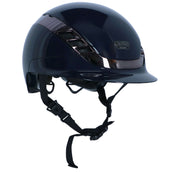 Pikeur Casco da equitazione AirLuxe CHROME Shiny Midnight Blue