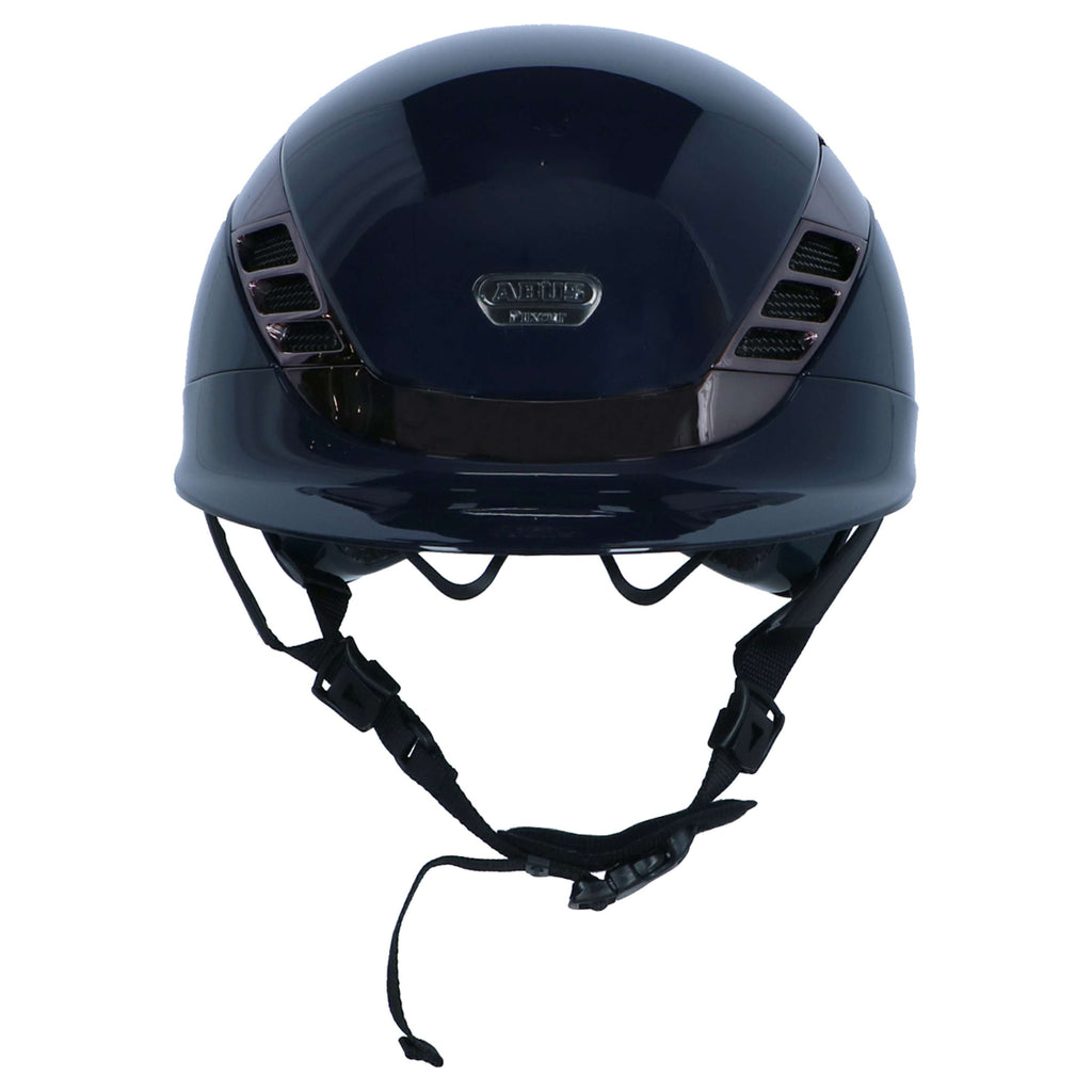 Pikeur Casco da equitazione AirLuxe CHROME Shiny Midnight Blue