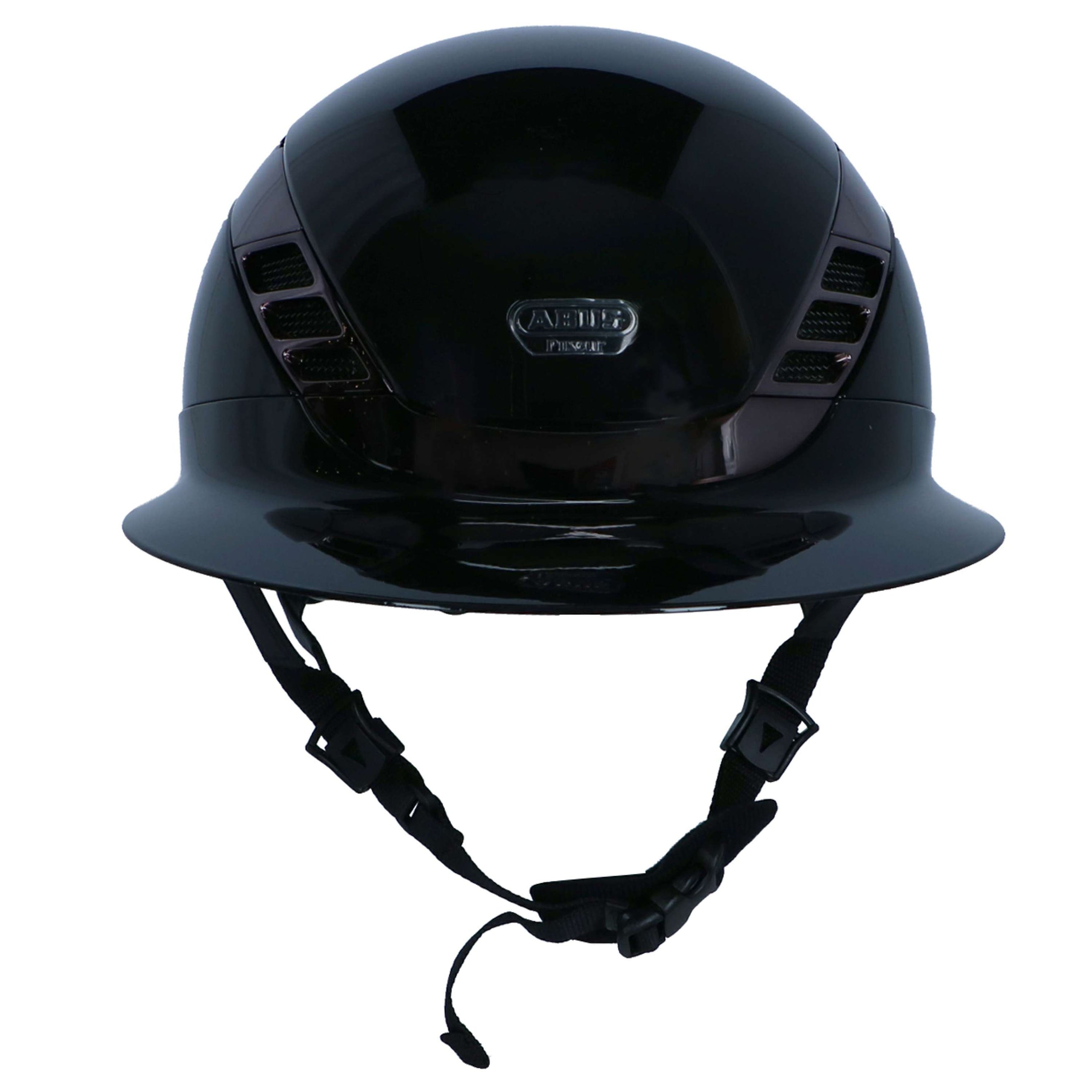 Pikeur Casco da equitazione AirLuxe CHROME L.V. Nero lucido Pikeur Casco da equitazione AirLuxe CHROME L.V. Nero lucido