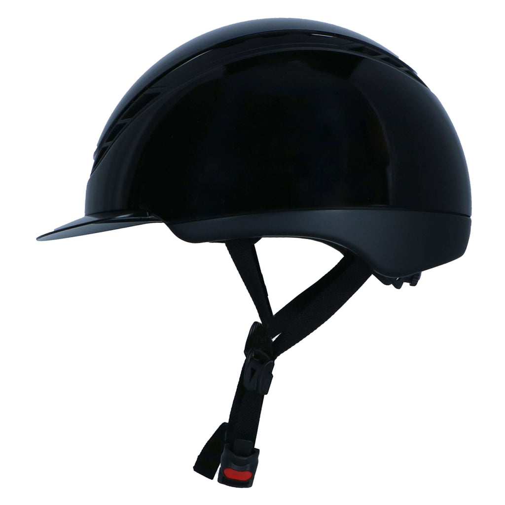 Pikeur Casco da equitazione AirDuo Nero lucido