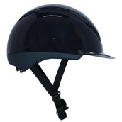 Pikeur Casco da equitazione AirDuo Shiny Midnight Blue