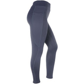 HORKA Leggings da Equitazione Pro Embossed Antracite
