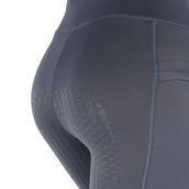 HORKA Leggings da Equitazione Pro Embossed Antracite