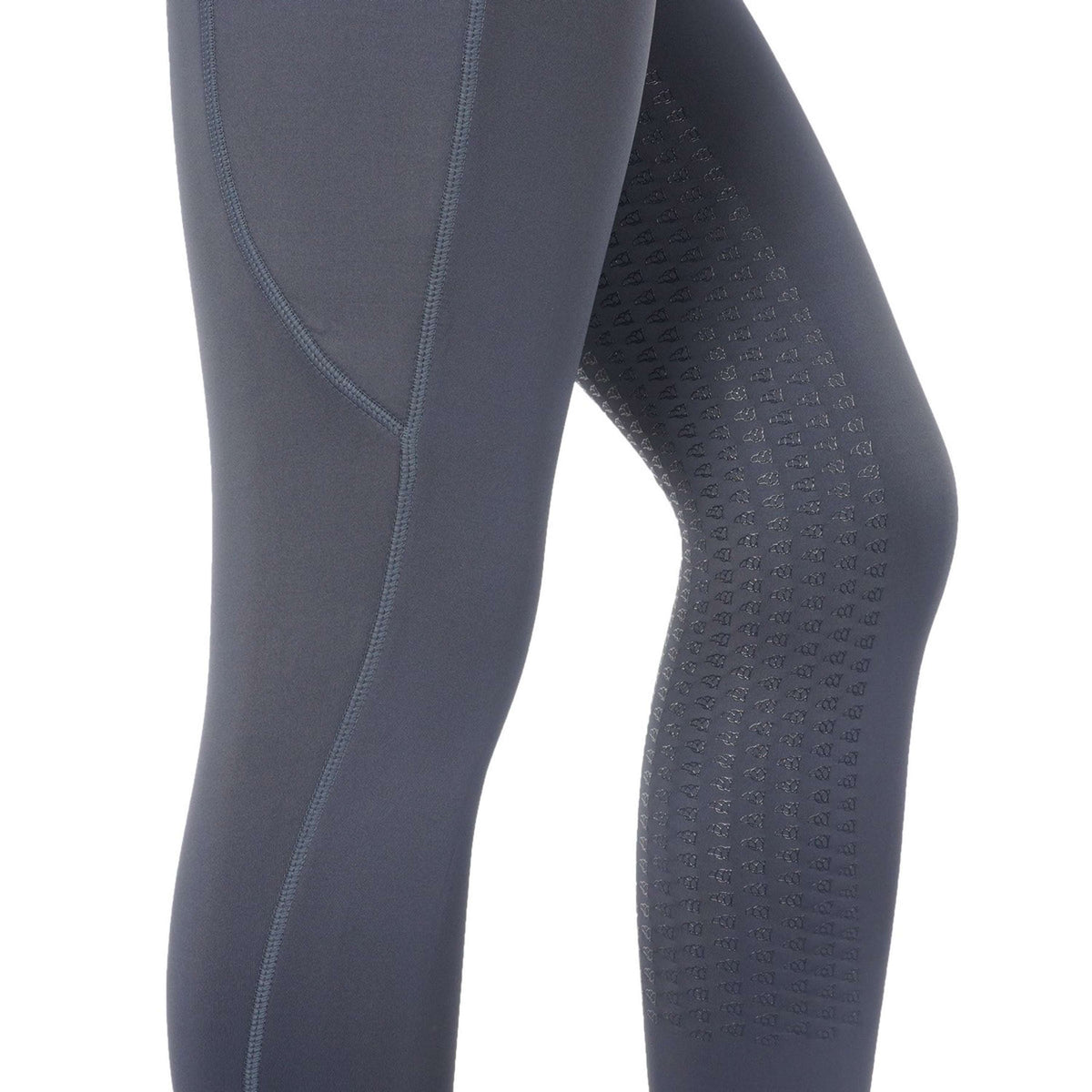 HORKA Leggings da Equitazione Pro Embossed Antracite