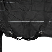 Waldhausen Coperta da giostra Reflex Nero/Grigio Argento