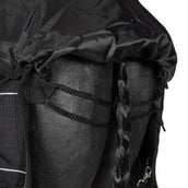 Waldhausen Coperta da giostra Reflex Nero/Grigio Argento