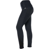ANKY Leggings da equitazione Trendy C-Wear con grip in silicone Nero