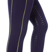Red Horse Leggings da Equitazione Kaya Blu/Oro