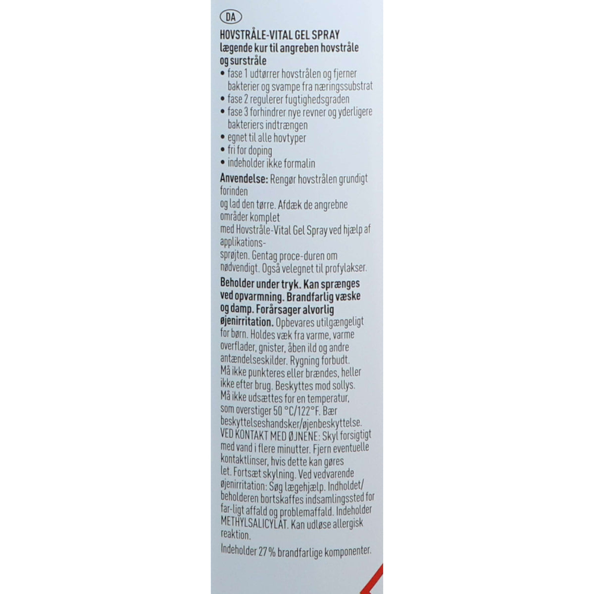 Effol Spray gel per fettone HoofstraalVital