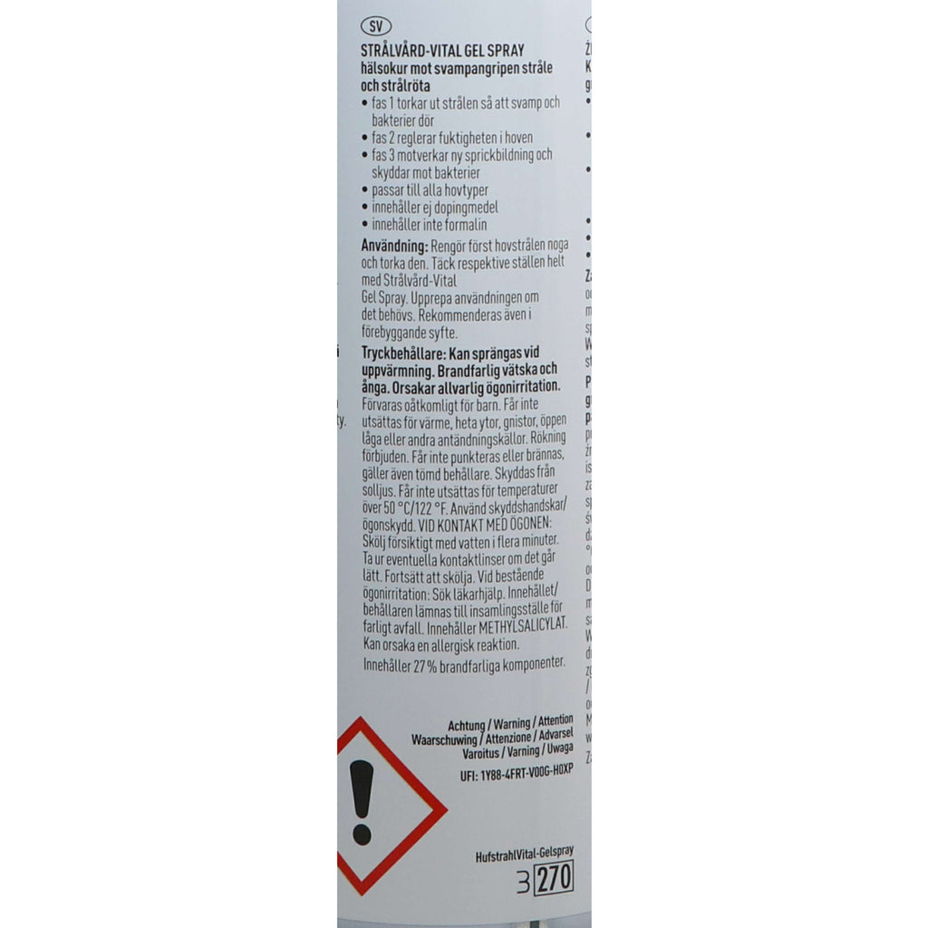 Effol Spray gel per fettone HoofstraalVital