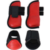 HB Set di Protezioni per Gambe Rosso
