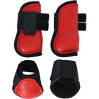 HB Set di Protezioni per Gambe Rosso