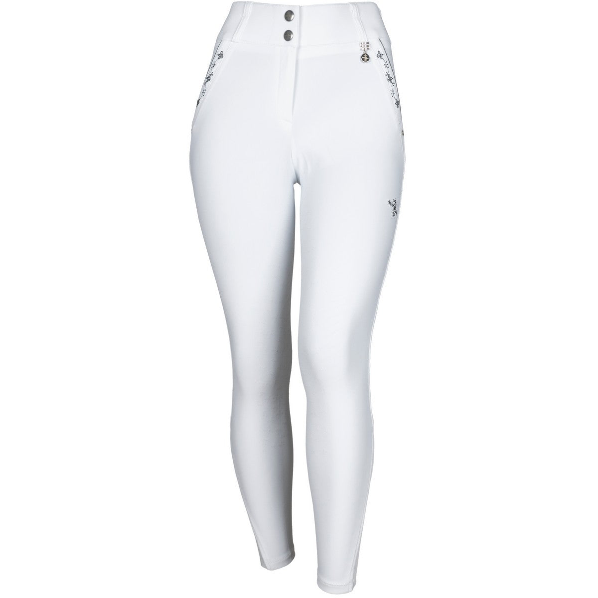 Fair Play Pantaloni da Equitazione Jasmine Fleur Bianco