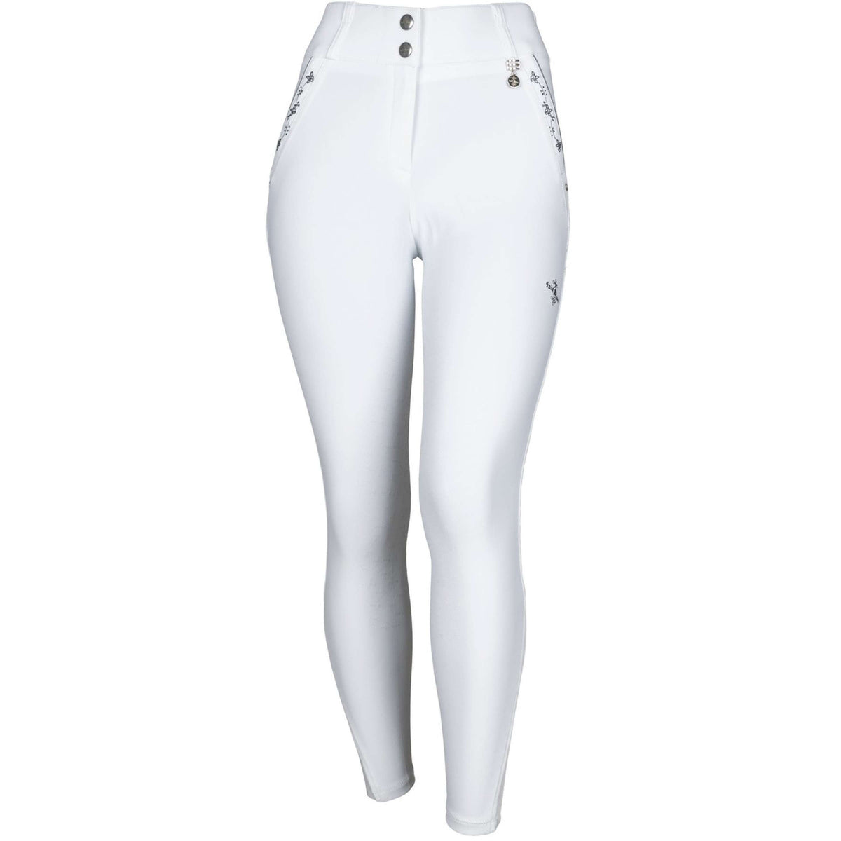 Fair Play Pantaloni da Equitazione Jasmine Fleur Bianco