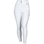 Fair Play Pantaloni da Equitazione Jasmine Fleur Bianco