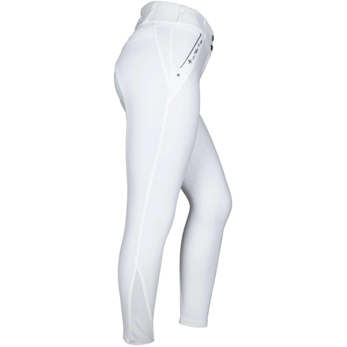 Fair Play Pantaloni da Equitazione Jasmine Fleur Bianco