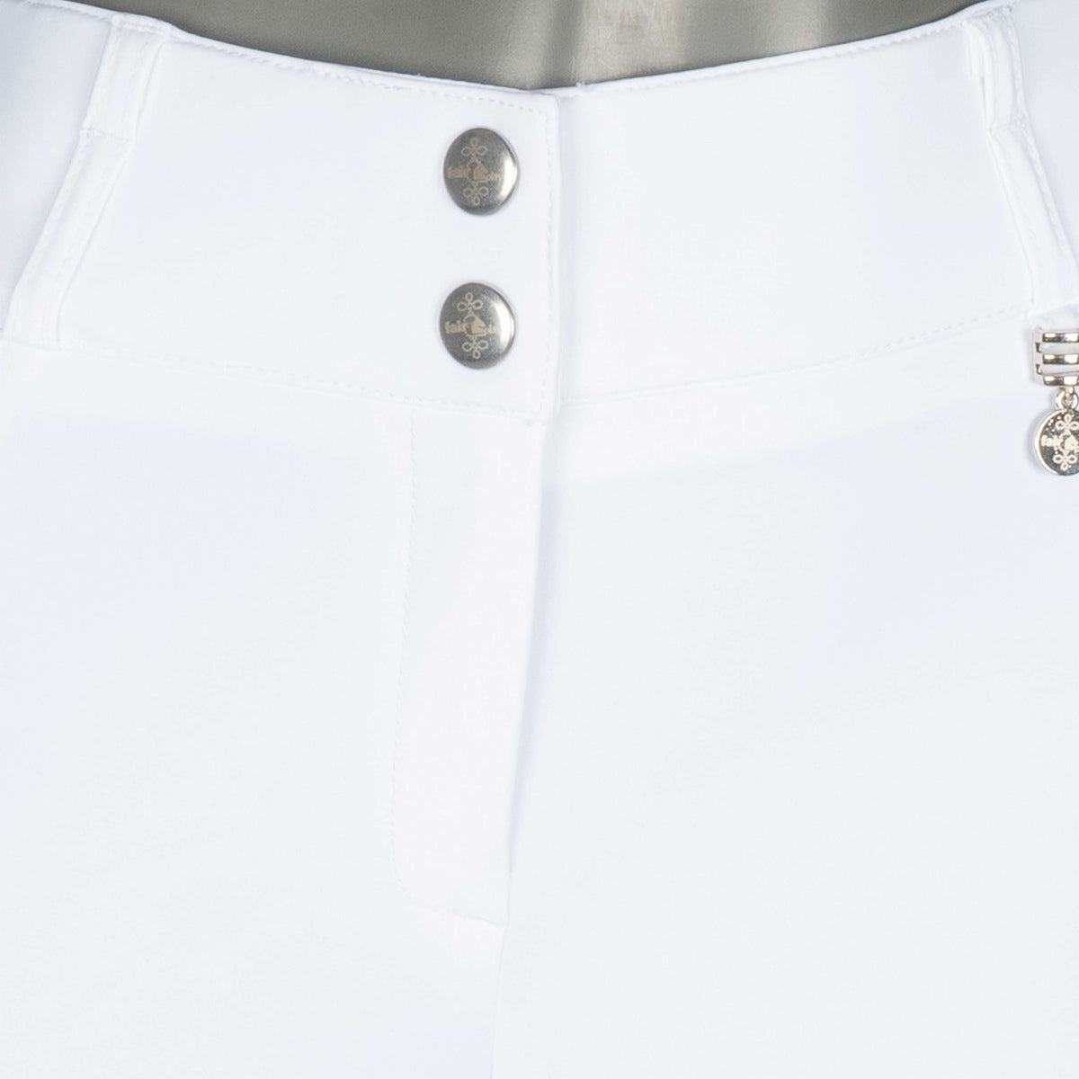 Fair Play Pantaloni da Equitazione Jasmine Fleur Bianco
