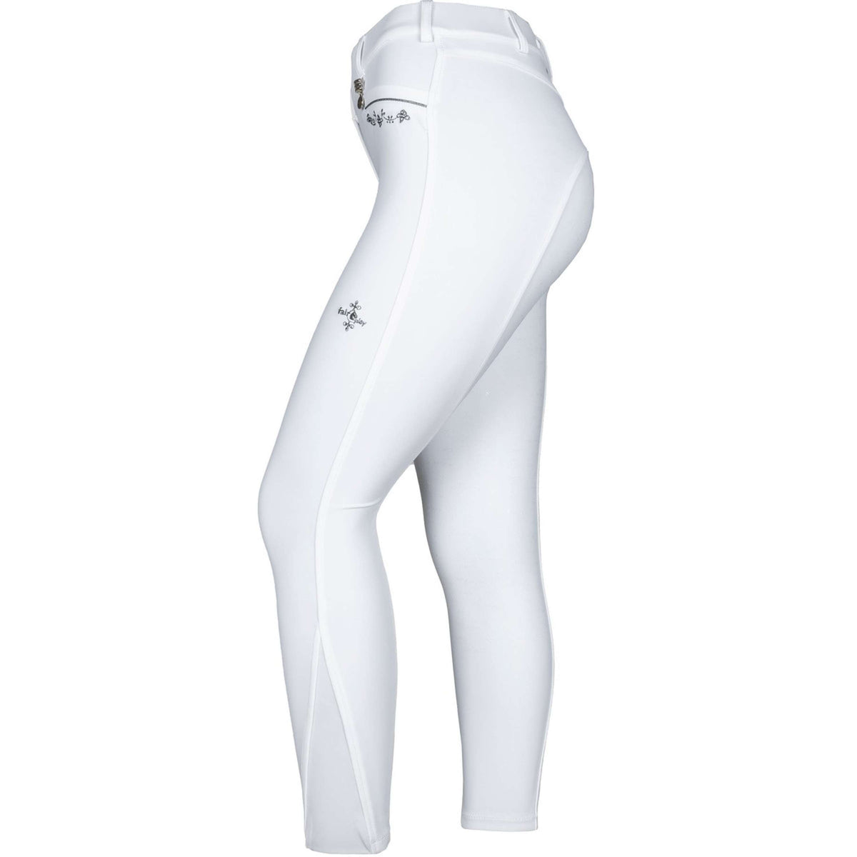 Fair Play Pantaloni da Equitazione Johanna Fleur Bianco