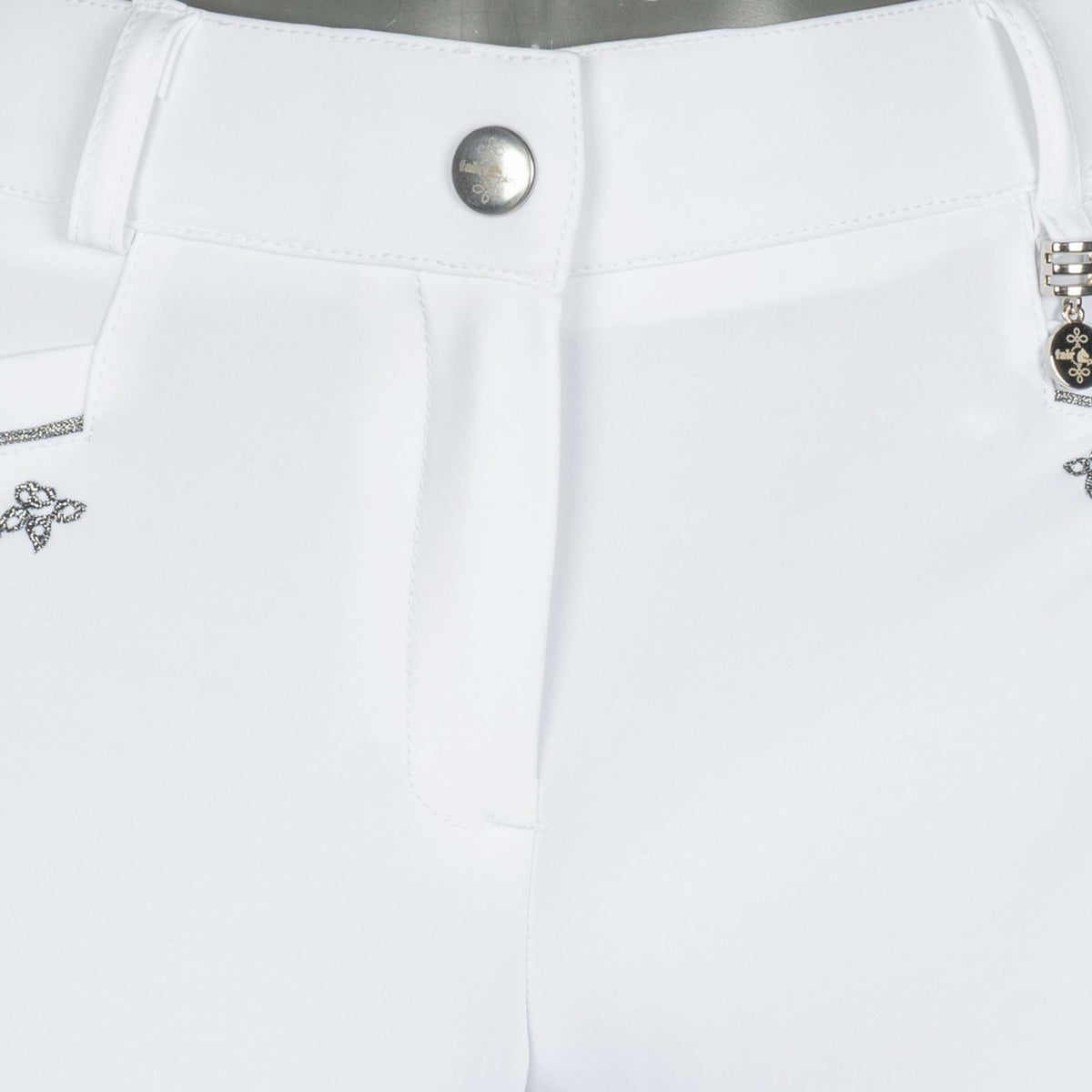 Fair Play Pantaloni da Equitazione Johanna Fleur Bianco