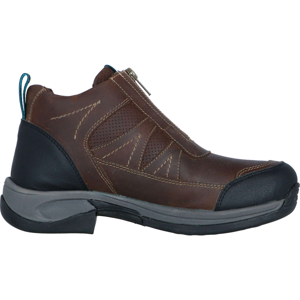 BR Stivali da Scuderia Cavan-Zip Marrone