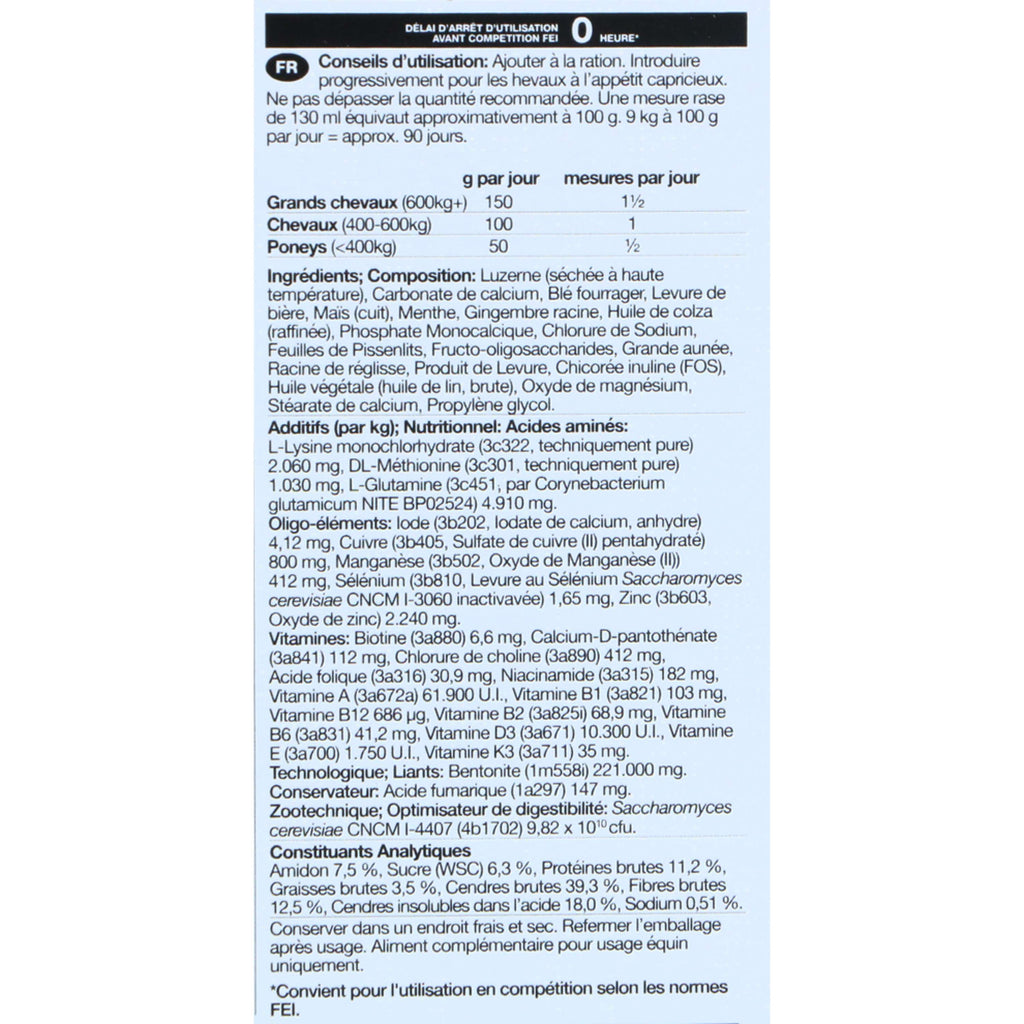 NAF Bilanciamento ottimale del mangime