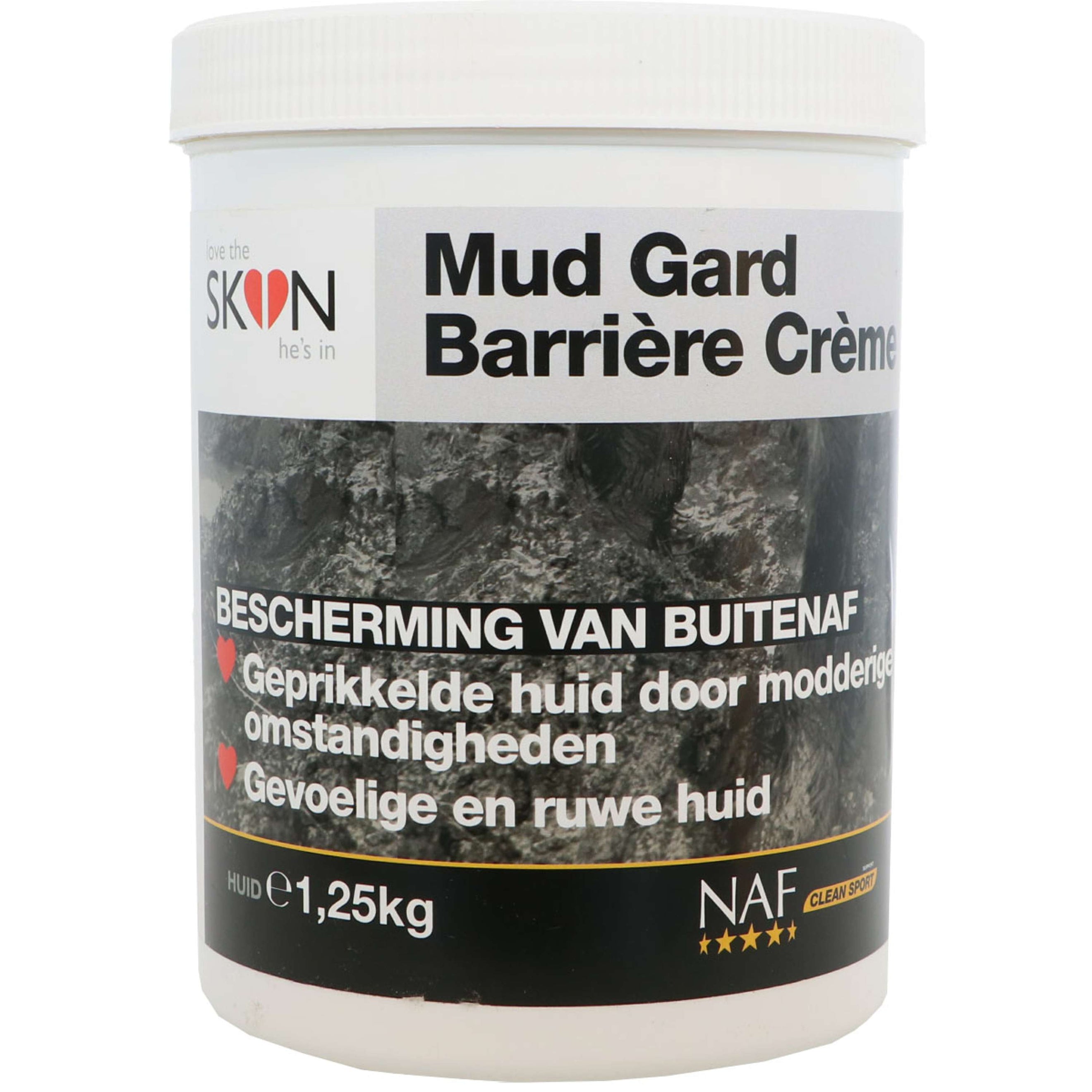 NAF Adoro la PELLE in cui si trova Mud Gard Barrier creme