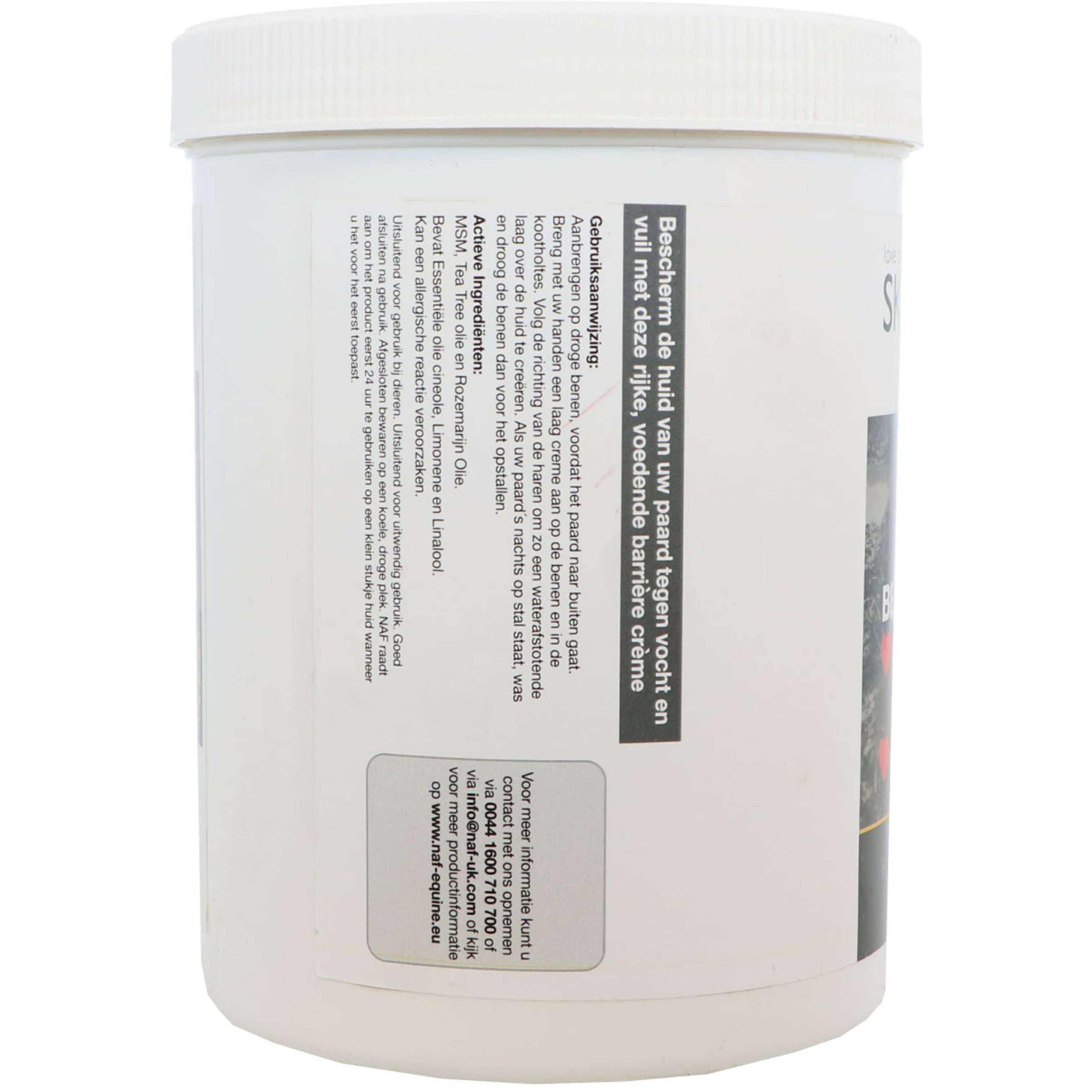 NAF Adoro la PELLE in cui si trova Mud Gard Barrier creme